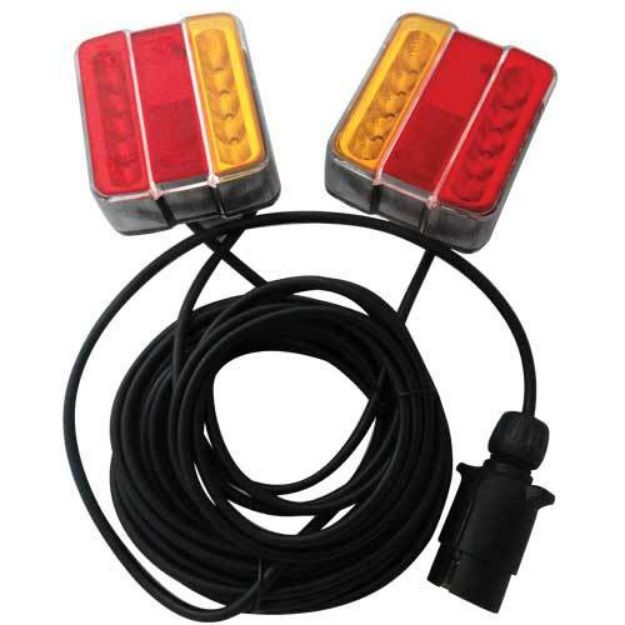 Picture of Led Magnetic Trailer Lights 12m Cable (LED)